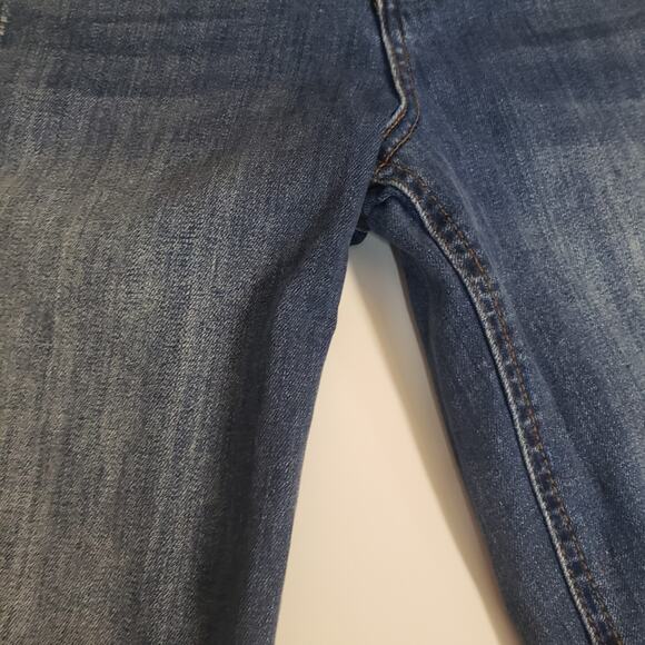 STS Blue Size 27 Women's Jeans Alicia High Rise Cropped Raw Hem Button Fly - Picture 11 of 12